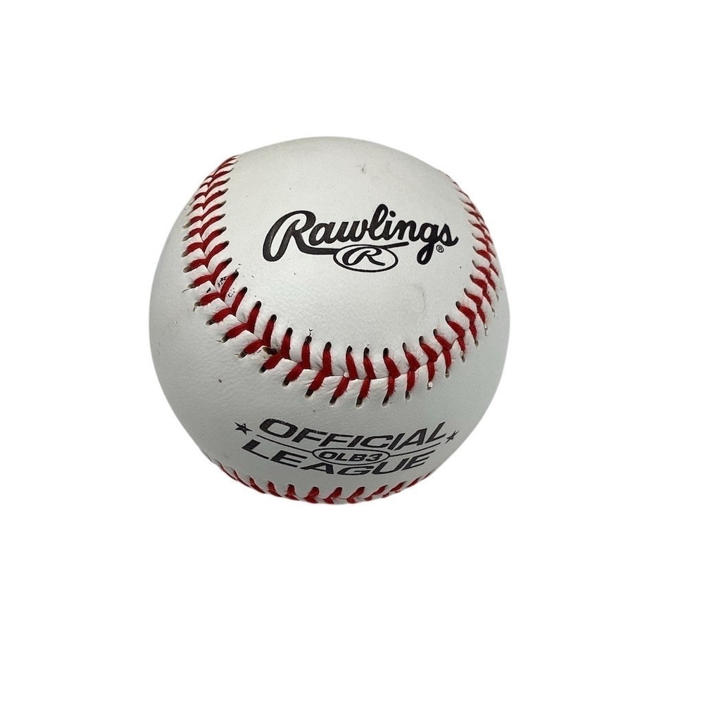 Rawlings Official League Baseball White Red Stitching‎ MLB Logo 9 in 5 oz